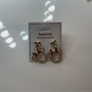 Disney ear- earrings